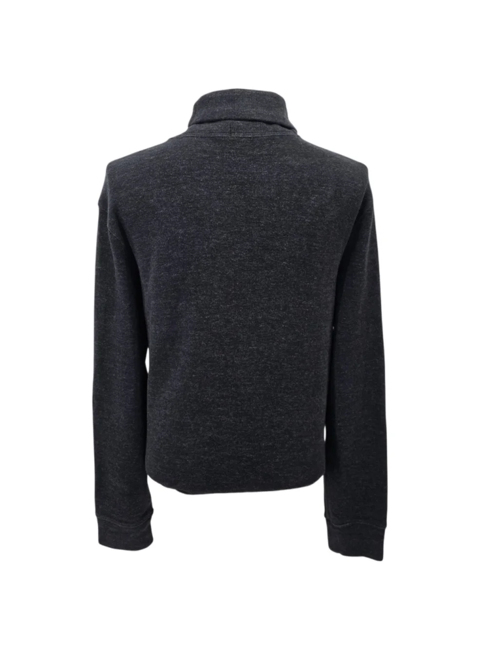 Polo Ralph Lauren Mens XL Cotton Shawl Collar Pullover Sweater Charcoal Gray